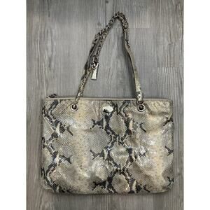 DKNY Snakeskin Shoulder Bag